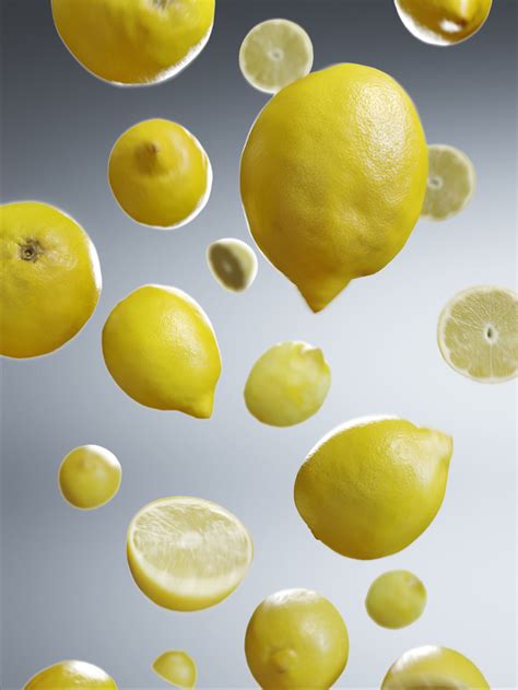 Falling Lemons 3d Visuals Lemons Visual Photoshop