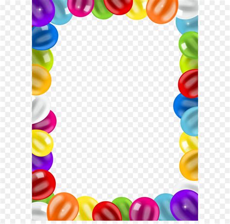 Clipart Balloon Round Page Border Images
