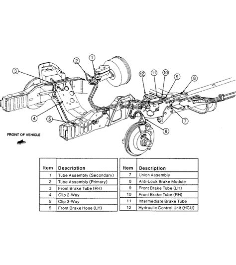 Ford Ranger Brake Line Diagram Wire Diagram Source Information