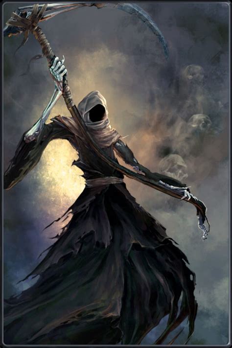 Gaznar Soulripper Dont Fear The Reaper Creature Artwork Grim Reaper