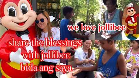 Share The Blessings With Jollibeepatunay Na With Jollibee Bida Ang