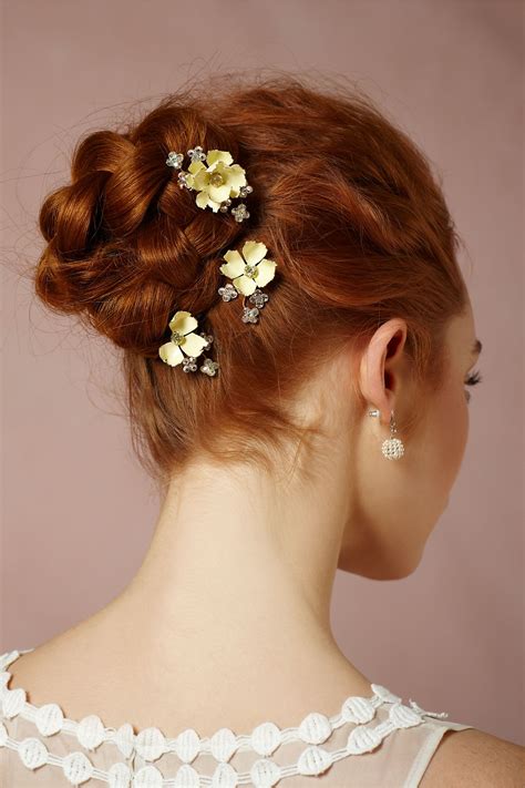 Quince Blossom Hairpins 3 Stylish Hair Hair Pins Hair Styles