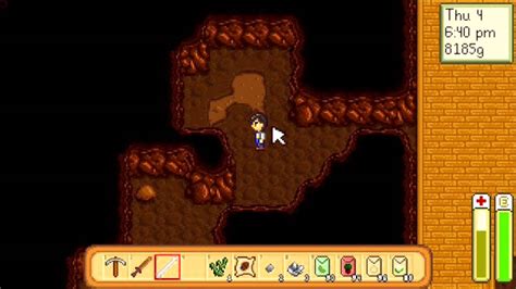 Stardew Valley Exploring The Caves Youtube