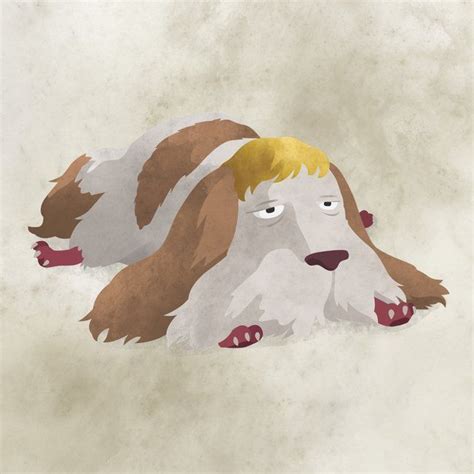 Howls Moving Castle Heen The Dog Illustration Miyazaki Studio