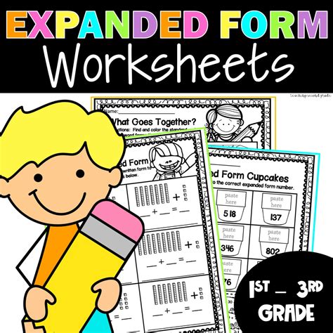 Writing Numbers In Expanded Form Worksheets For Grade 2 Free