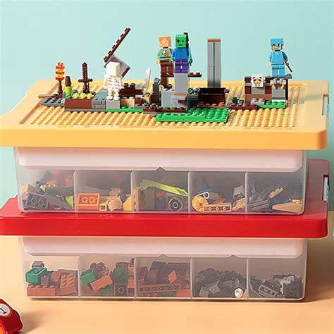 Lego Storage Box Compartments Best Storage Containers Legos 2