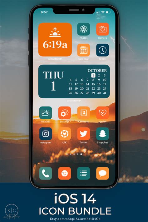 Orange App Icons Ios 14 Aesthetic