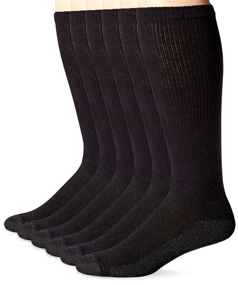 Hanes Men S FreshIQ ComfortBlend Over The Calf Socks Pack Of Free Shipping EBay
