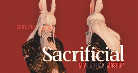 Sacrificial M Viera Hair Mashup The Glamour Dresser Final Fantasy Xiv Mods And More
