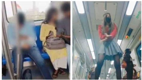 Man Masturbates In Delhi Metro Oral Sex Now Girl Dance In Sexy Skirt