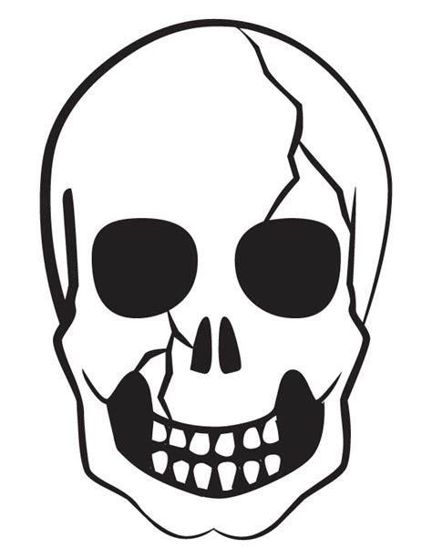 Scary Skull Coloring Pages Print Download Free Scary Skull Coloring