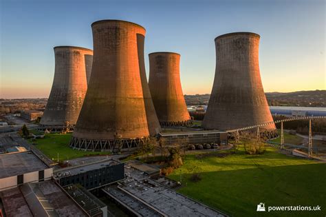 Decommissioning began in june 2016. Rugeley B Power Station, Staffordshire - Power Stations of ...