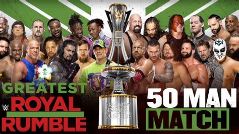 A championship match at wrestlemania 34 hangs in the balance in this royal rumble match featuring seth rollins, roman. WWE Greatest Royal Rumble 2018: Confirmed Wrestlers For ...