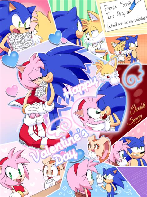 Up And Down And All Around Sonic And Amy Sonic Fan Characters Sonic Heroes