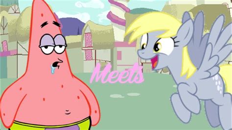 Patrick Star Meets Derpy Hooves Youtube