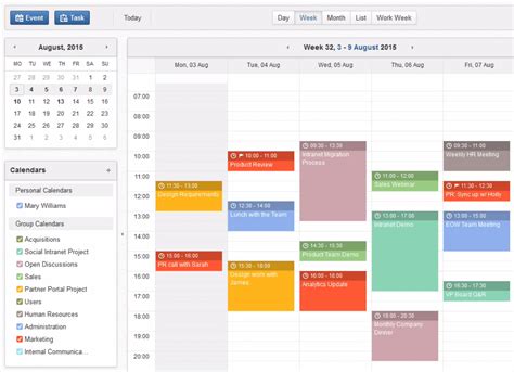How To Use Collaborative Calendars In Exo Platform