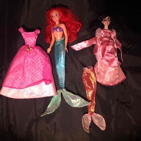 Little Mermaid Ariel And Melody Barbie On Mercari