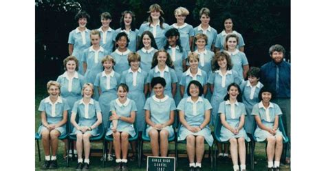 School Photo 1980 S Palmerston North Girls High School Palmerston