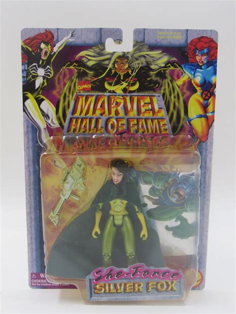 Marvel Hall Of Fame She Force Silver Fox Action Figure Toy Biz Etsy