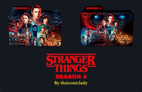 Stranger Things Season 4 Folder Icons By Theiconiclady On Deviantart