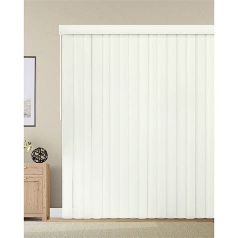 Cordless Vertical Blinds Oxford Alabaster 78w X 84h On Sale