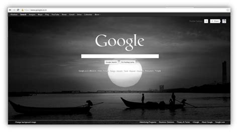 How to change the background of a picture. How to change Google Homepage Background