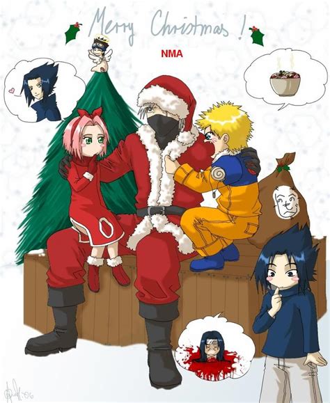 Naruto Merry Christmas Wallpapers Wallpaper Cave