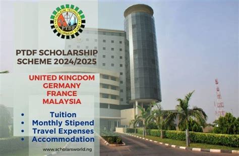 202425 Ptdf Scholarship Scheme Fully Funded Overseas For