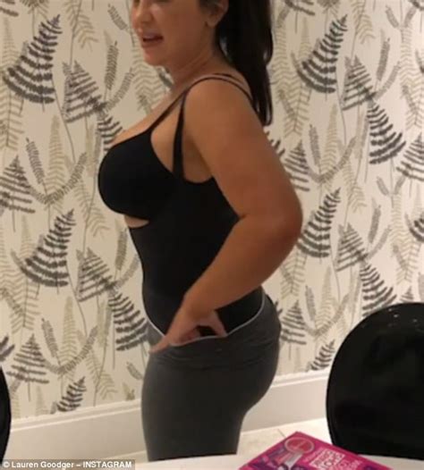 Lauren Goodger Slams Her Disgusting And Swollen Body Daily Mail Online