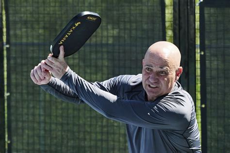 Agassi Uncovers New Passion With Pickleball
