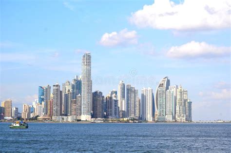 A View Of Buildings And The Bay In Panama Stock Image Image Of Panama