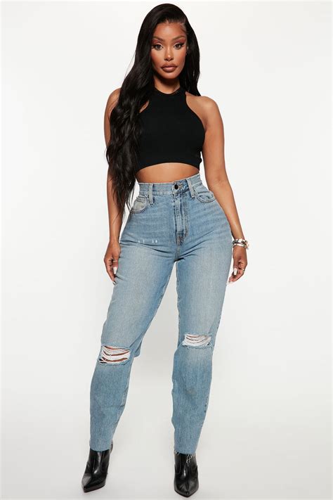 Model On Duty Top Black Fashion Nova Knit Tops Fashion Nova