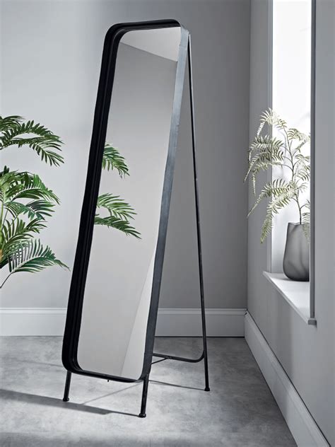 New Industrial Full Length Mirror Full Length Mirrors Free Standing