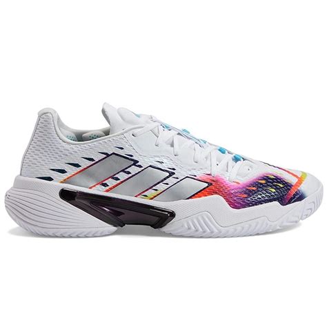 Adidas Barricade Womens Tennis Shoe Whitesilver