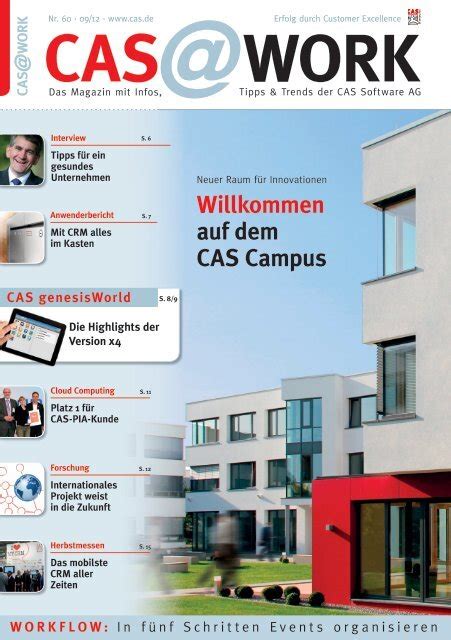 Willkommen Auf Dem Cas Campus Cas Software Ag