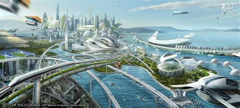Science Fiction World — Concept Art By Pixoloid Studios Ville