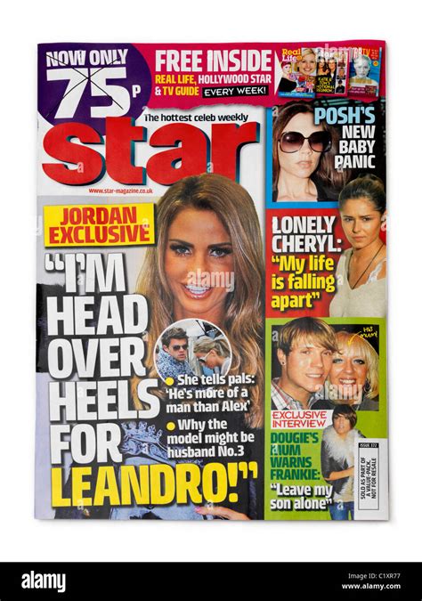 Cover Of A Celebrity Gossip Magazine Star Magazine Stock Photo Alamy