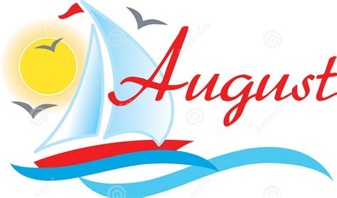 Month Of August Clipart Free Download On Clipartmag