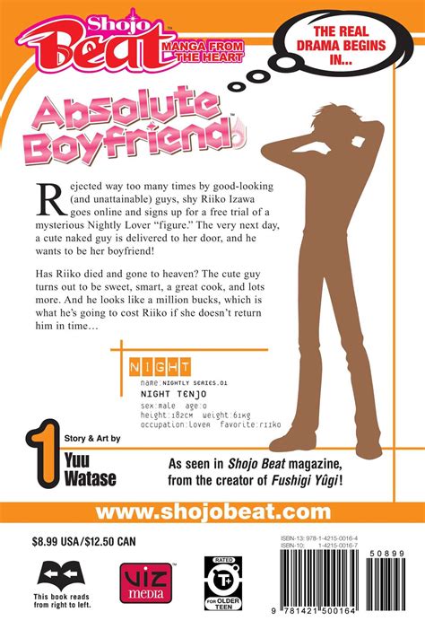 Absolute Boyfriend Vol 1 Book By Yuu Watase Official Publisher