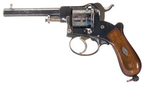 Lefaucheux Double Action Pinfire Revolver Rock Island Auction