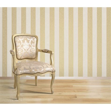 43 Gold Striped Wallpaper Wallpapersafari