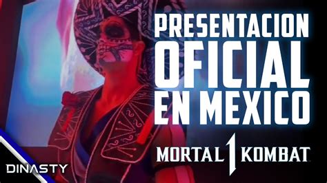 Mortal Kombat Presentaci N Oficial En M Xico Youtube