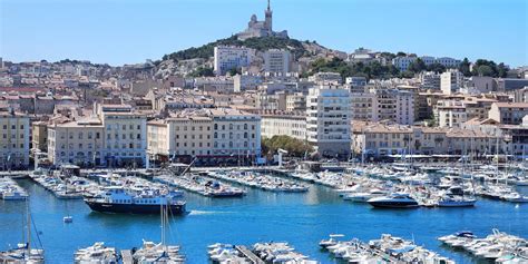 Vieux Port Marseille Voyage Carte Plan