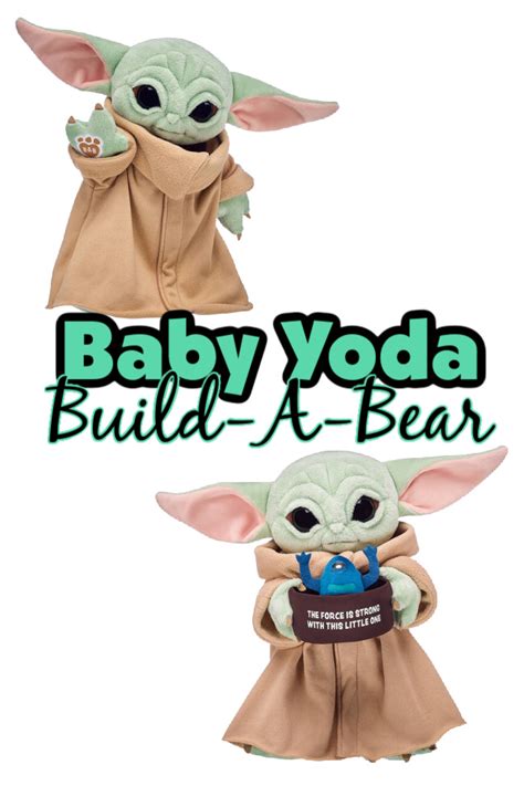 (i guess you need someone to watch over the child.) There's A Baby Yoda Build-A-Bear Now And My Kids Need It