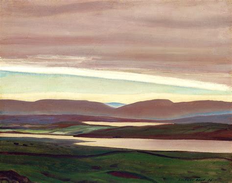 Salmon Waters Ireland By Rockwell Kent Rockwell Kent Sky Painting