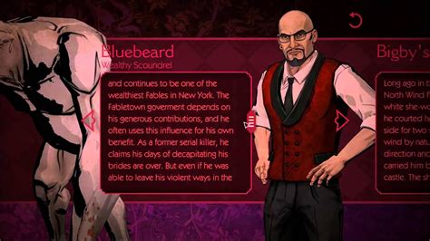 The Wolf Among Us Book Of Fables Bluebeard Youtube