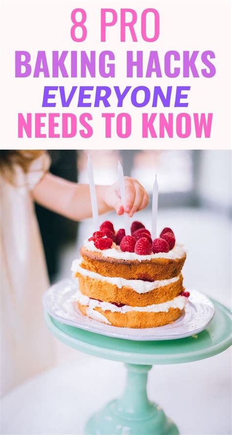 8 Best Baking Hacks That Will No Doubt Work For You Craftsonfire