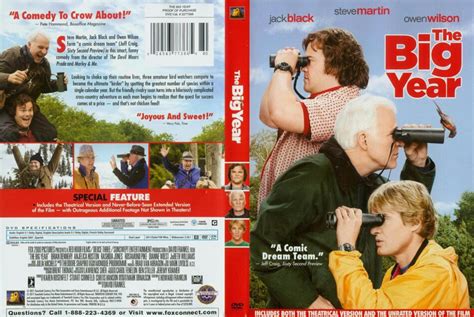 The Big Year 2011 Ws R1 Movie Dvd Cd Label Dvd Cover Front Cover
