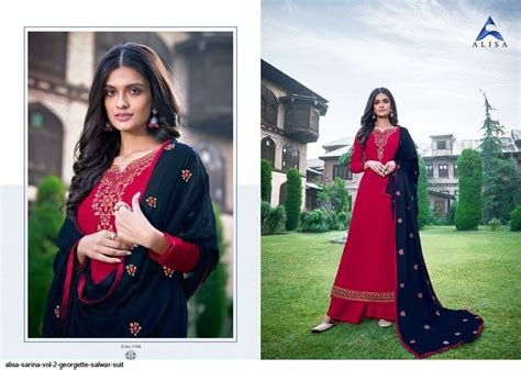 Sarina Vol 2 By Alisa Georgette Casual Wear Salwar Kameez