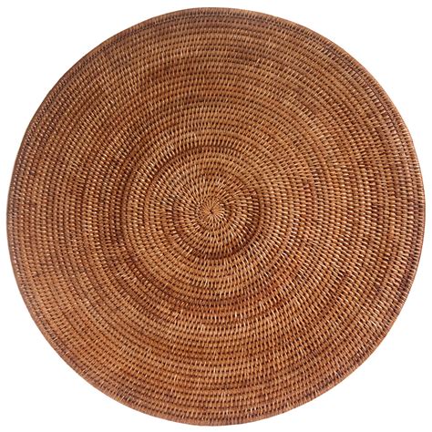 Keep clutter out of sight and everyday necessities within reach with our handsome lidded baskets. Rattan Placemats and Coasters for your Dining Table